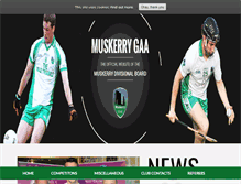 Tablet Screenshot of muskerrygaa.ie